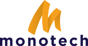 Monotech logo - A modern emblem fusing sleek typography with a unique symbol, representing innovation and technological prowess.