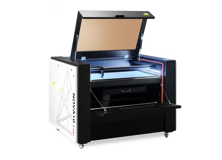 AEON Laser USA NOVA 10, NOVA 14, and NOVA 16: Professional CO2 laser cutter and engraving machines for precise craftsmanship.